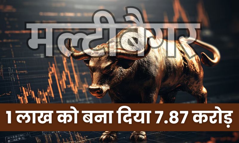 Read more about the article Multibagger Stocks : गजब का मल्टीबैगर स्टॉक 1 लाख को बना दिया 7.87 करोड़ रुपये