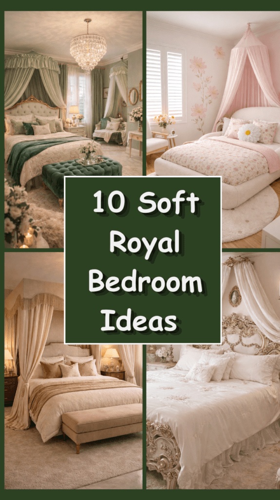 10 Soft Royal Bedroom Ideas