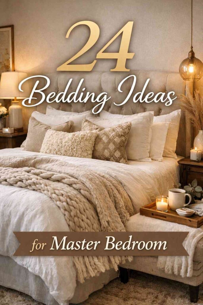 24 Bedding Ideas for Master Bedroom