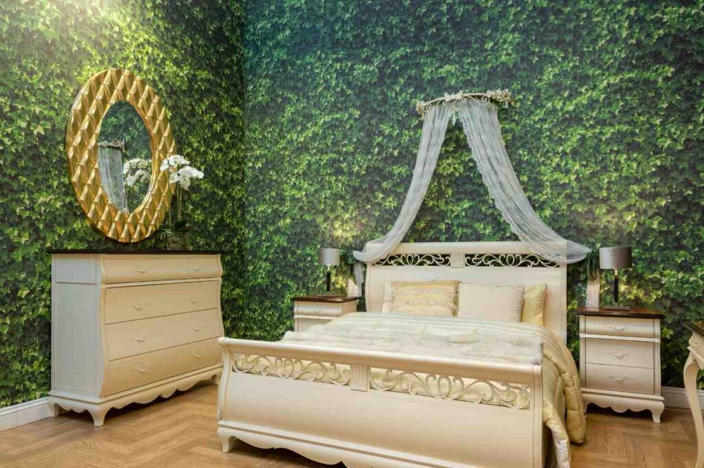 Green Luxury Nature Bedroom