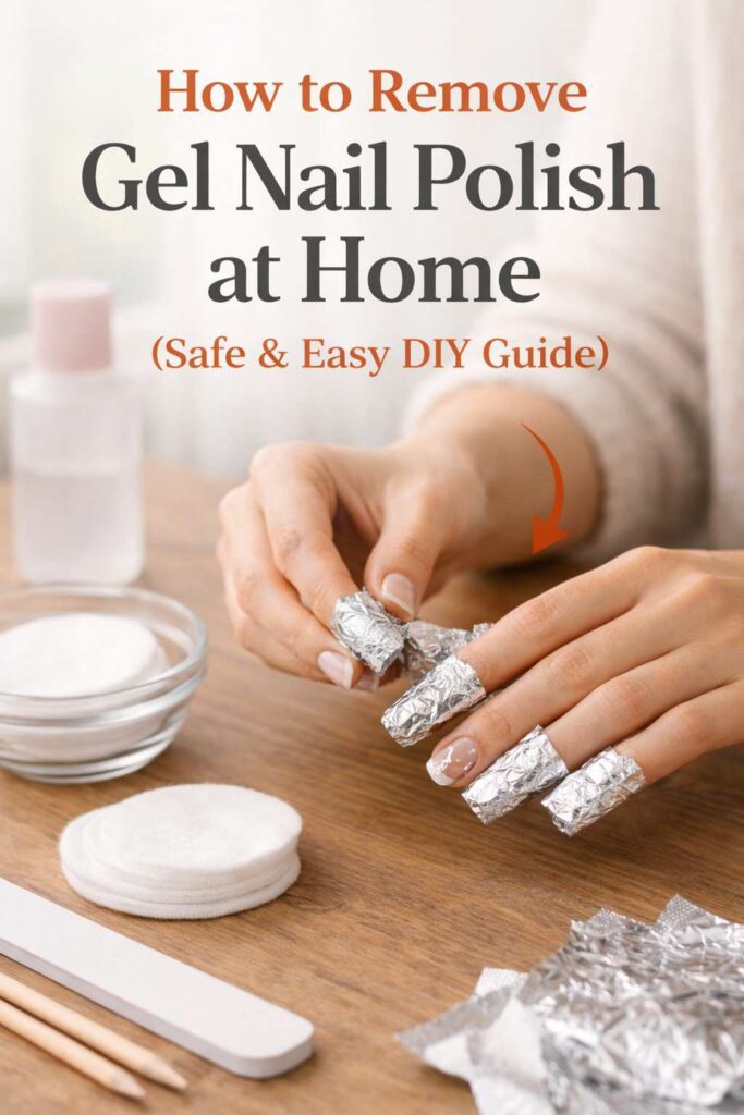 How to Remove Gel Nail Polish at Home (Safe & Easy DIY Guide)