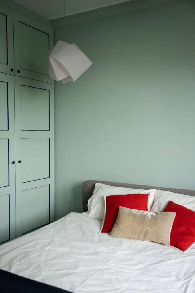 Soft Green Modern Bedroom