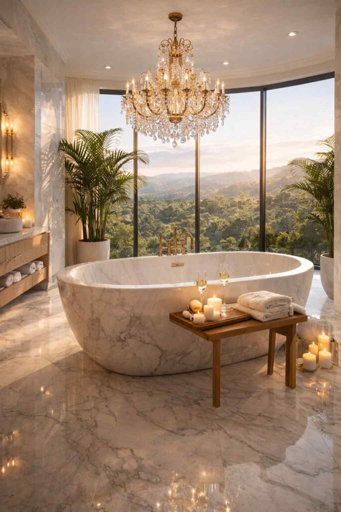 Spa Style Luxury Bathroom