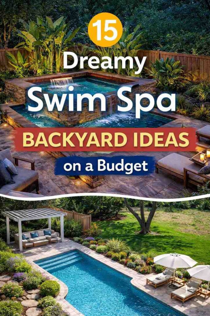 15 Dreamy Swim Spa Backyard Ideas on a Budget (Perfect for Summer)