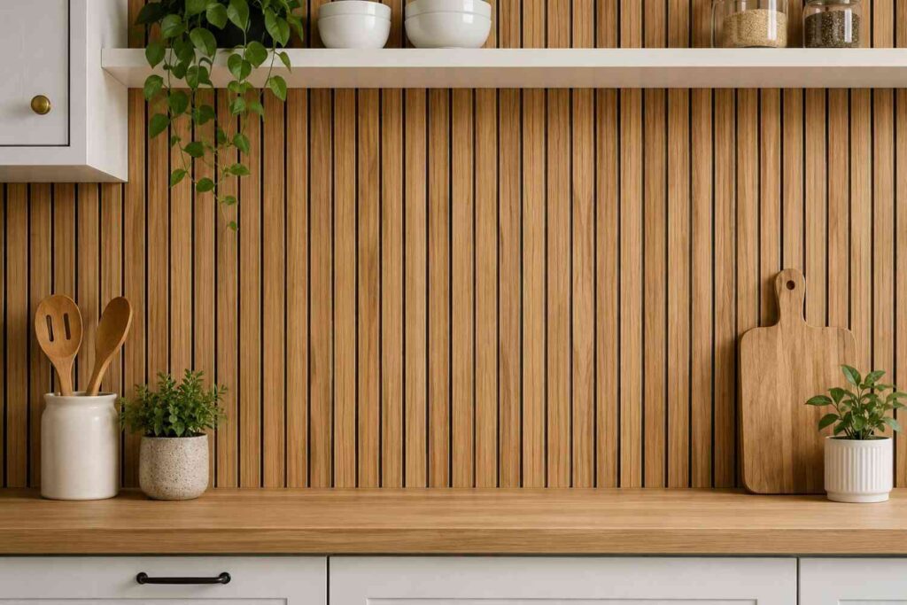 15 Peel and Stick Kitchen Wallpaper Ideas for Renters 3 Bright Farmhouse Kitchen Botanical Peel and Stick Wallpaper