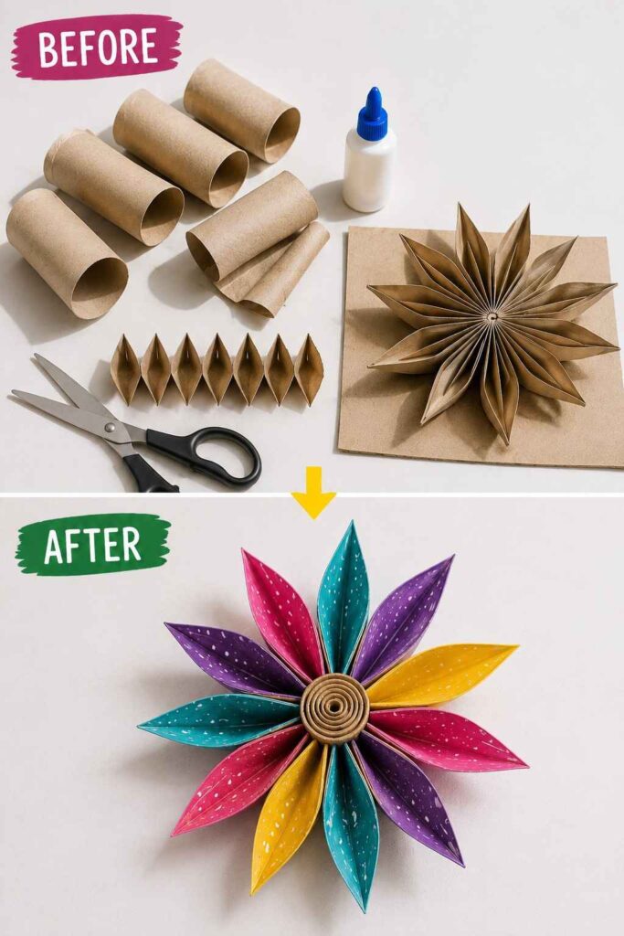 Flower-That-Looks-Like-Folded-Origami Flower That Looks Like Folded Origami