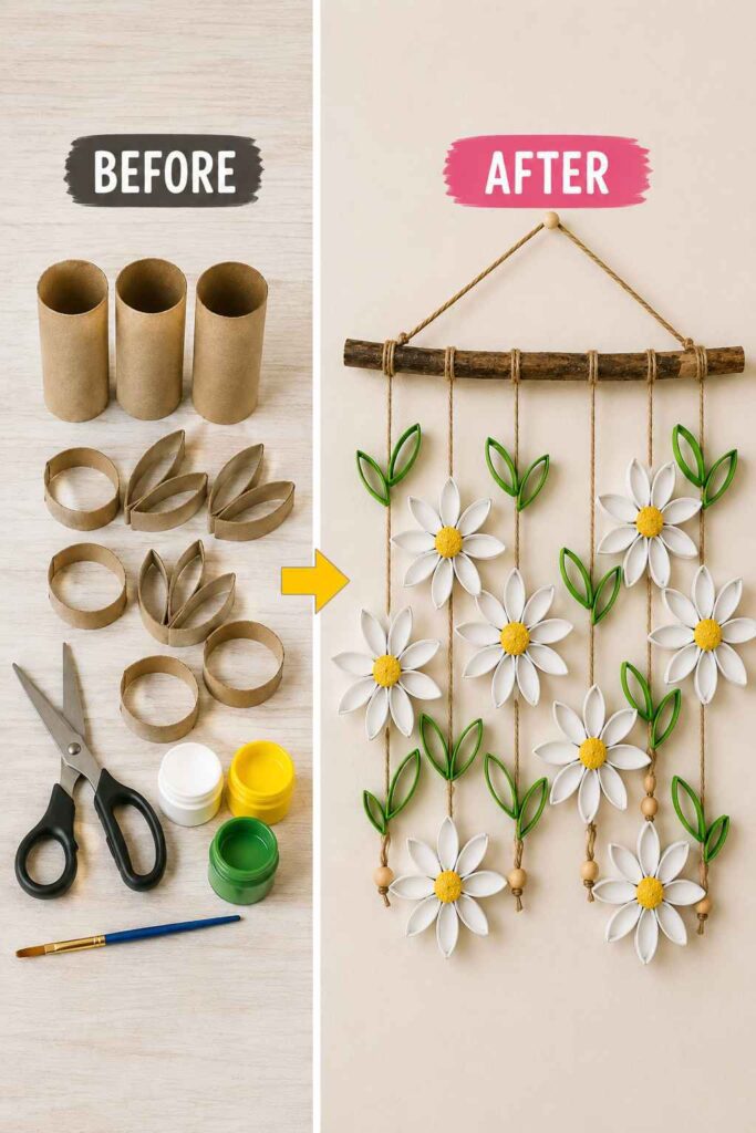 Rustic Daisy Wall Hanging Rustic Daisy Wall Hanging