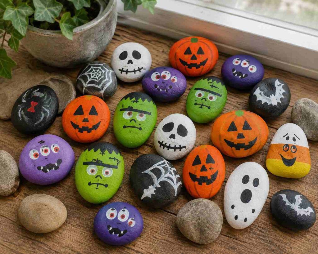 Halloween Painted Rocks Halloween Painted Rocks