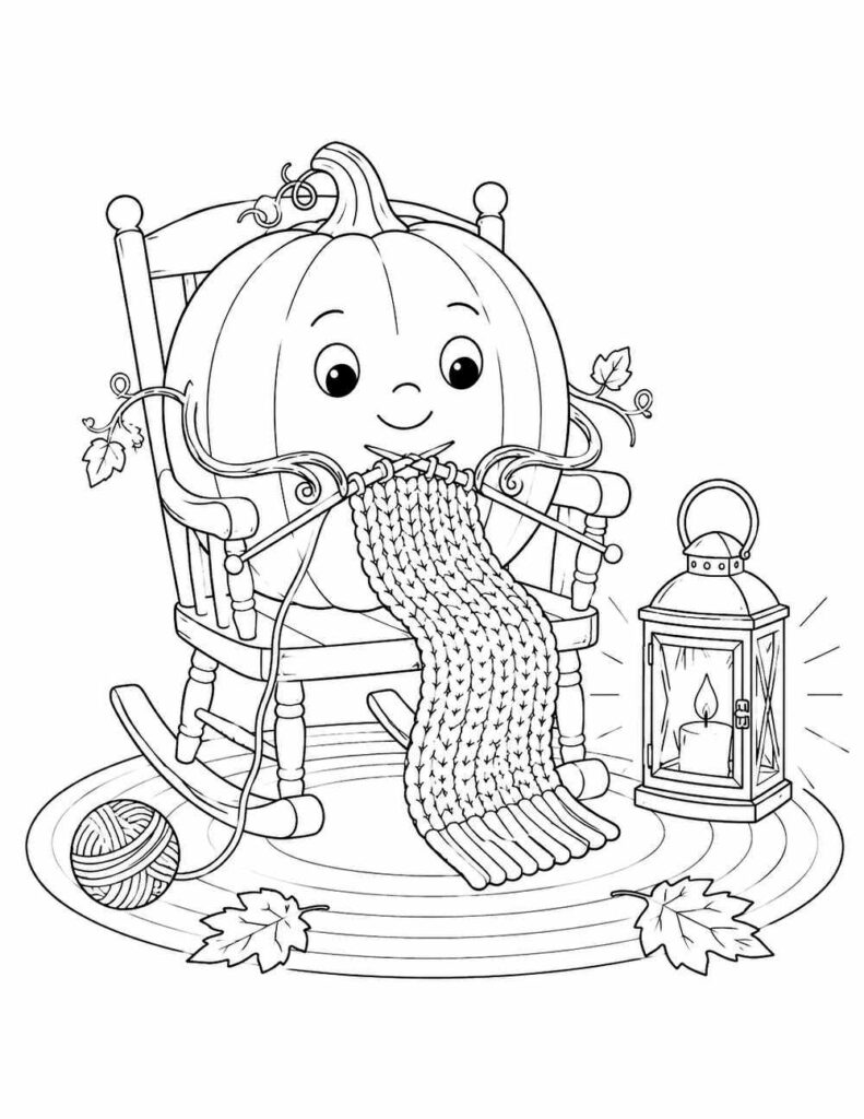Knitting by Lantern Light