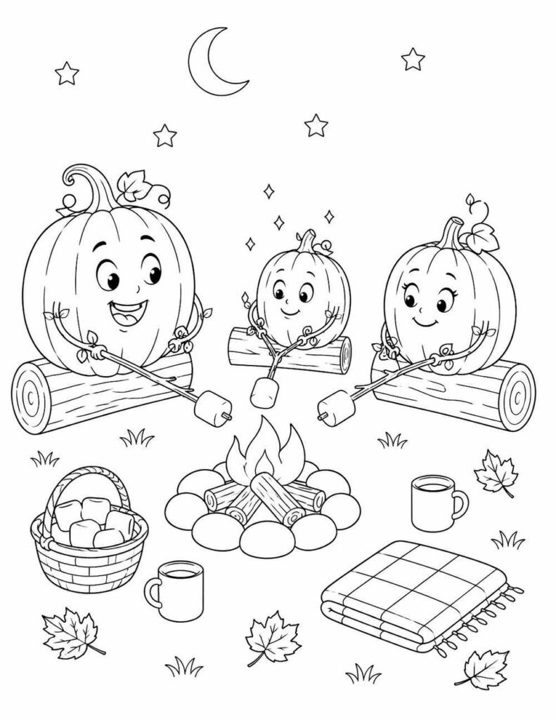Marshmallows by the Fire