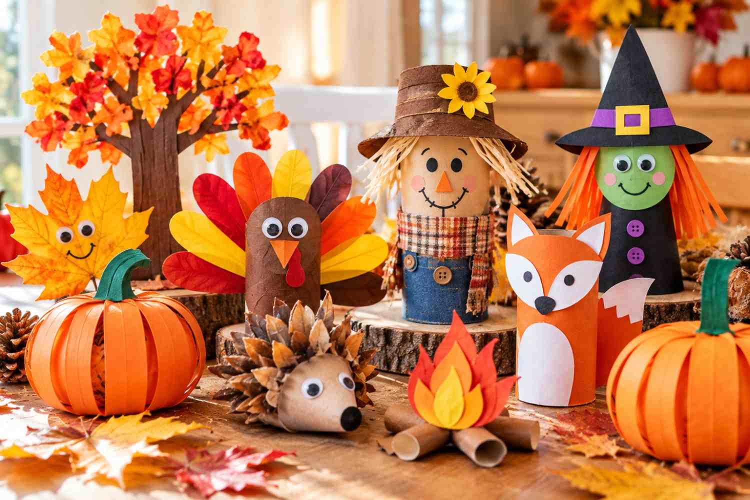 Easy & Creative Fall Crafts for Kids